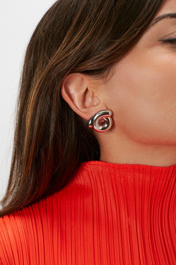 Bea Bongiasca TARALLO EARRINGS ~ IN SILVER