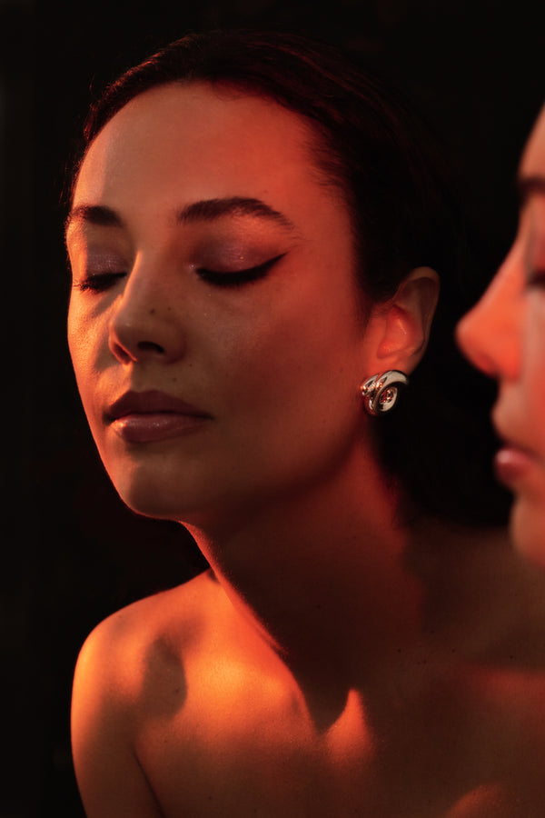 Bea Bongiasca TARALLO EARRINGS ~ IN SILVER