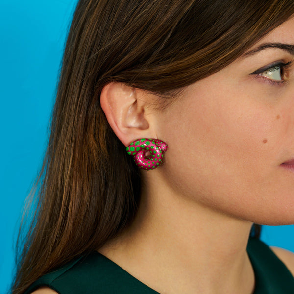 Bea Bongiasca TARALLO EARRINGS PARROTFISH