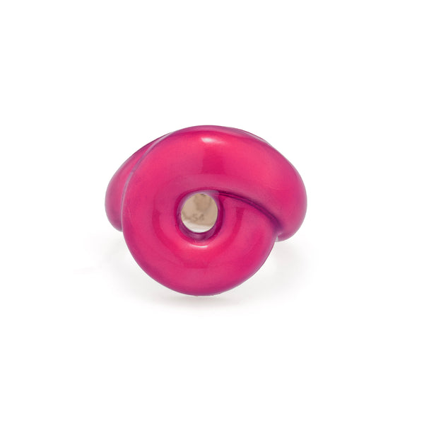 bea bongiasca TARALLO RING IN FLAMINGO PINK