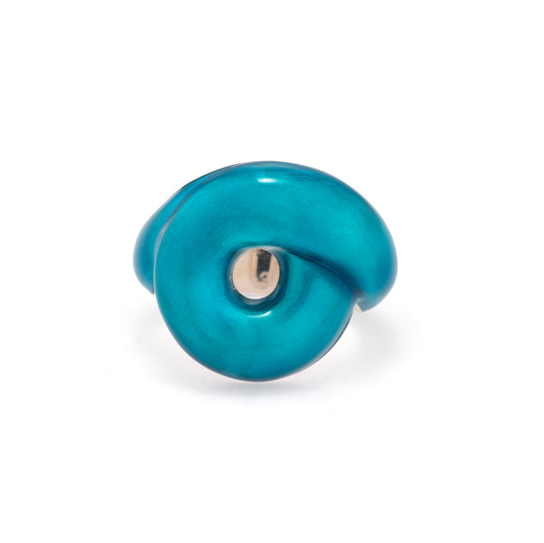 Bea Bongiasca TARALLO RING IN OCEAN BLUE