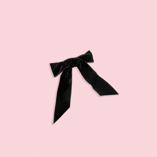 beachwaver co. Small Velvet Bow - Black