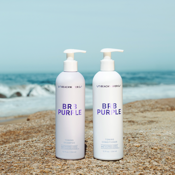 beachwaver co. BRB Blonde Purple Shampoo & Conditioner