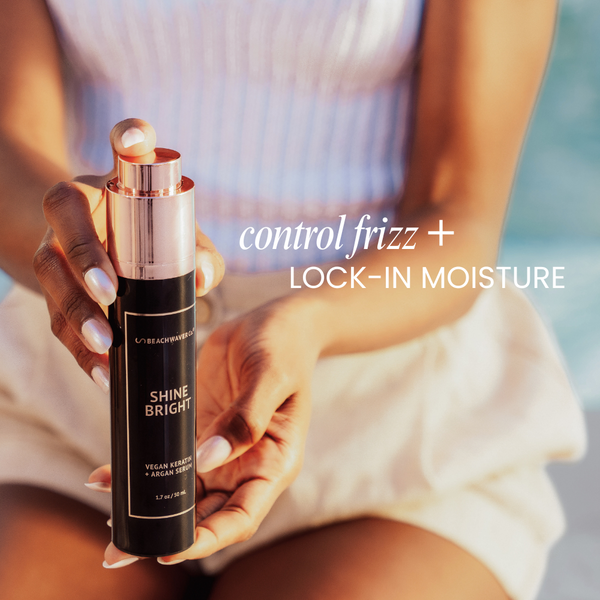 Beachwaver Co. Shine Bright Vegan Keratin + Argan Serum