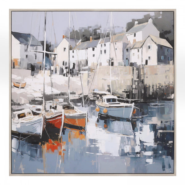 Beau Monde Art Marketing ‘Harbour Haven’ Framed Art Print