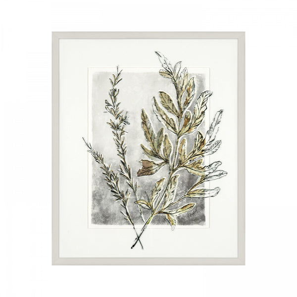 beau monde Art Marketing ‘Holly Fern’ Wall Art - 57 x 47cm