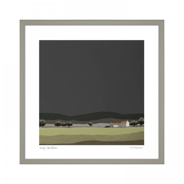 Beau Monde Art Marketing ‘Shady Oaks Pasture’ Wall Art - 50 X 50cm