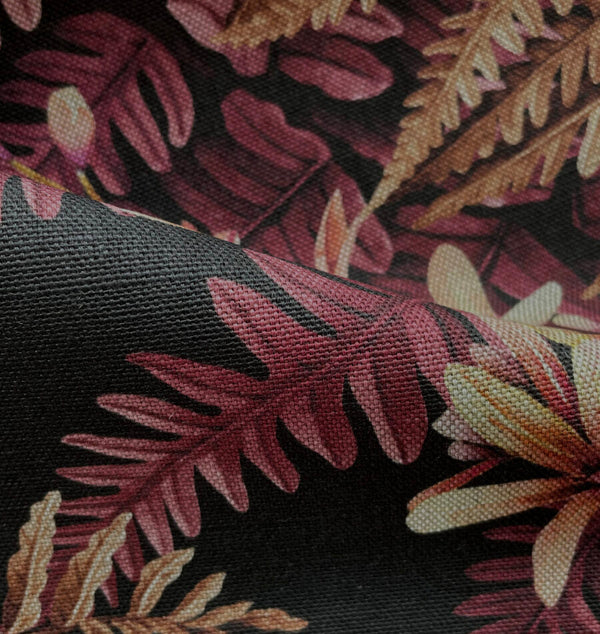 beau monde Avalana Bridgewater Fern Autumn Natural Linen Fabric