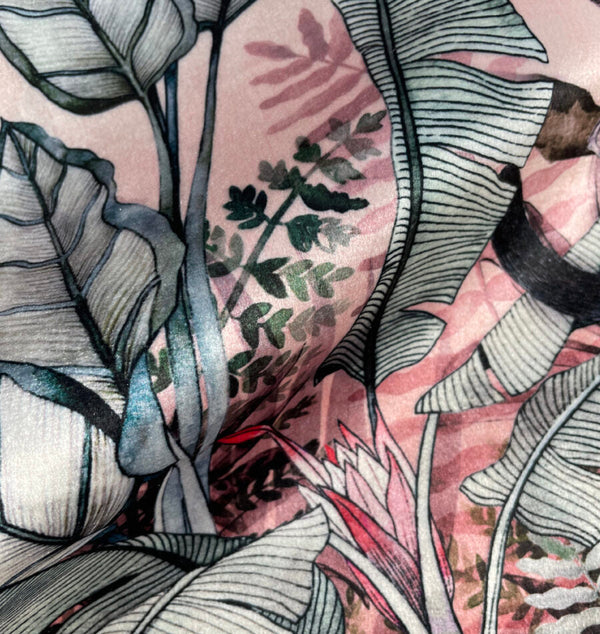 Beau Monde Avalana Cantaloupe Jaguar Shimmer Velvet Fabric