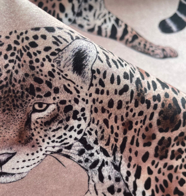 beau monde Avalana Pantheress Shimmer Velvet Fabric