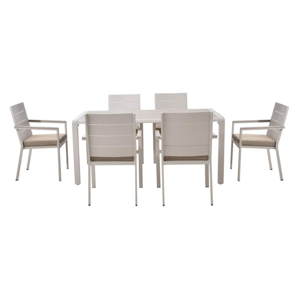 Beau Monde Beau&Co Aruba Outdoor 6 Seater Dining Set