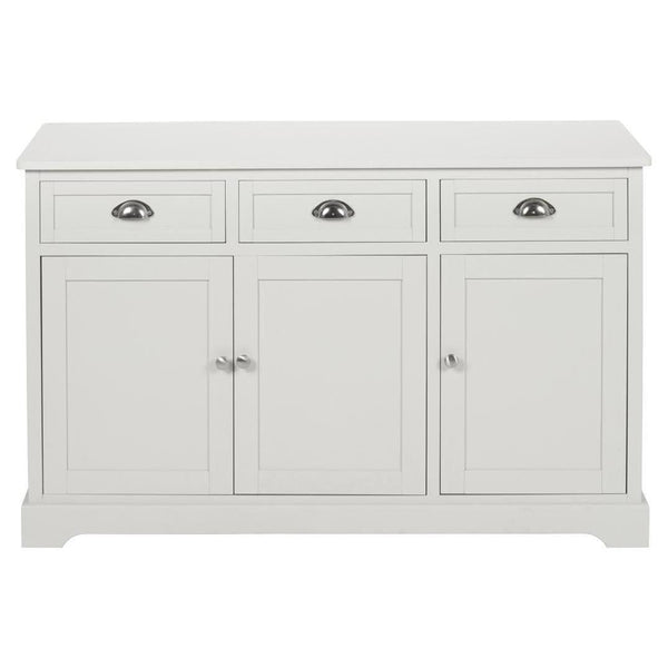 beau monde Beau&Co Bjarke Linen Pine Wood 3 Door 3 Drawer Unit