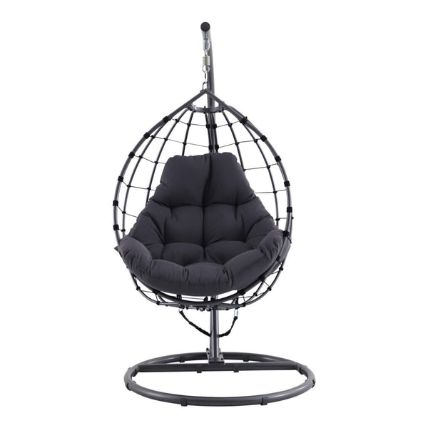 Beau Monde Beau&Co Blake Anthracite Outdoor Hanging Chair