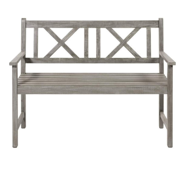 beau monde Beau&Co Cambridge Antique Grey Outdoor 2 Seater Bench