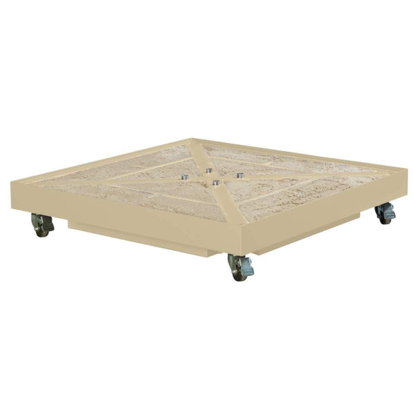 Beau Monde Beau&Co Ceramica Sandstone 90KG Wheeled Parasol Base