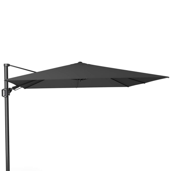 Beau Monde Beau&Co Challenger T2 3m Square Premium Faded Black Free Arm Parasol