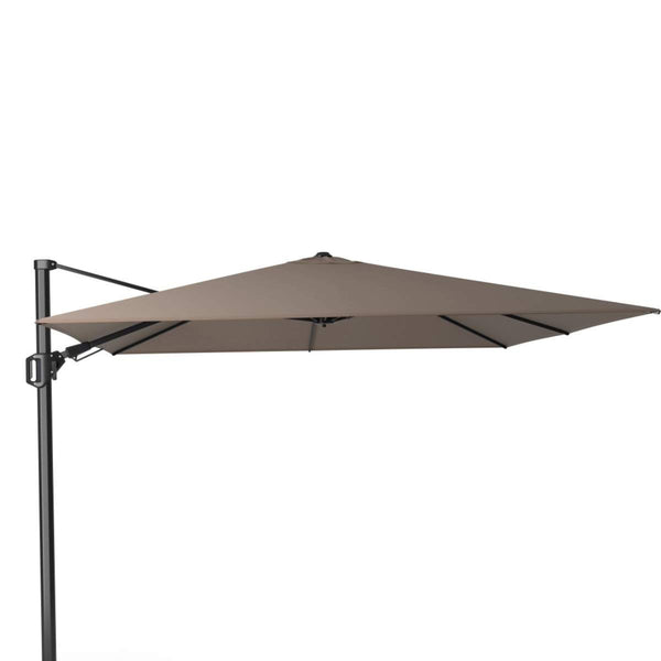 Beau Monde Beau&Co Challenger T2 3m Square Premium Havana Taupe Free Arm Parasol