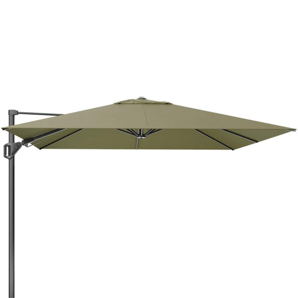 Beau Monde Beau&Co Challenger T2 3m Square Premium Lush Green Free Arm Parasol