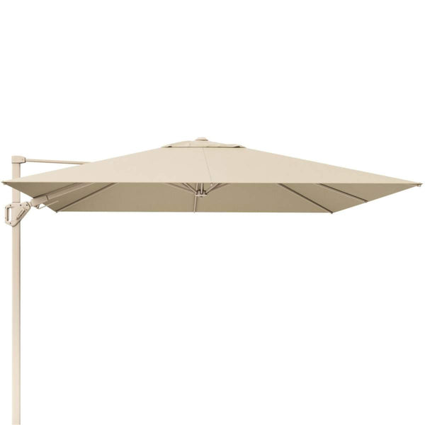 Beau Monde Beau&Co Challenger T2 3m Square Sandstone / Champagne Free Arm Parasol