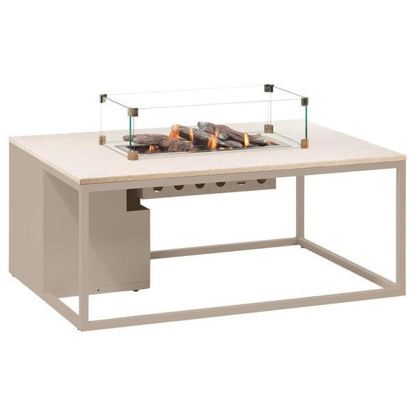 beau monde Beau&Co Cosiloft 120 Sandy Beige Fire Pit Table