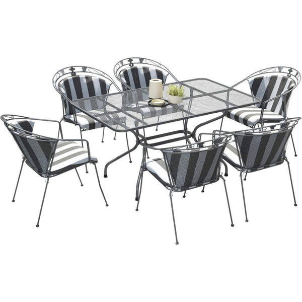 beau monde Beau&Co Elegance Rectangular 6 Seater Dining Set