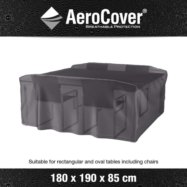 beau monde Beau&Co Garden Set Aerocover Rectangular 180x190x85cm high