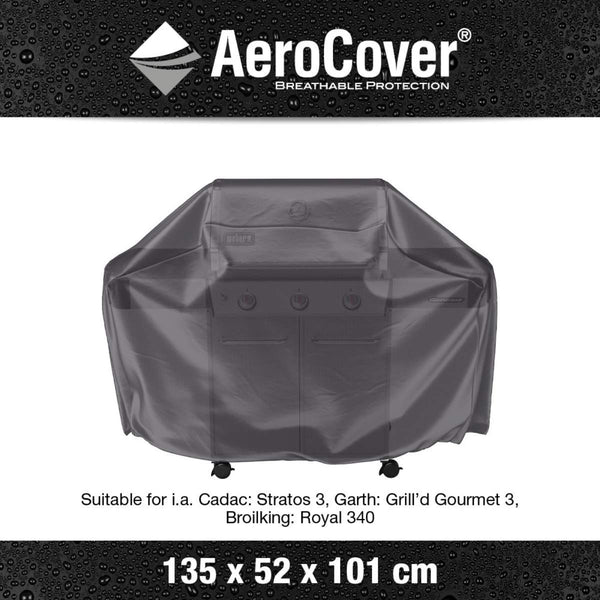 beau monde Beau&Co Gas Barbecue Aerocover 135 x 52 x 101cm high