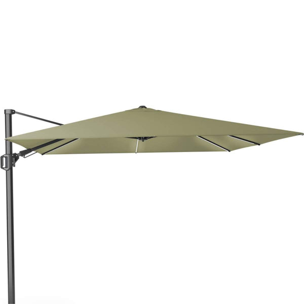 Beau Monde Beau&Co Glow Challenger T2 3m Square Premium Lush Green Free Arm Parasol