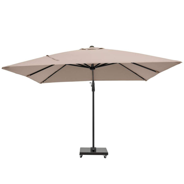 Beau Monde Beau&Co Glow Challenger T2 3m Square Taupe Free Arm Parasol