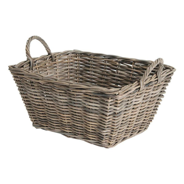 beau monde Beau&Co Grey Kubu Rectangular Storage Basket