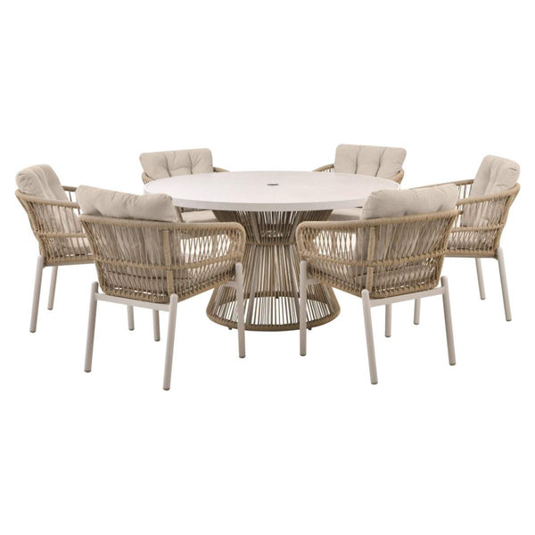 beau monde Beau&Co Martic Outdoor 6 Seater Dining Set