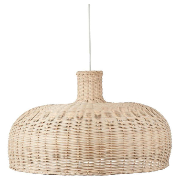 beau monde Beau&Co Nils Natural Rattan Dome Pendant