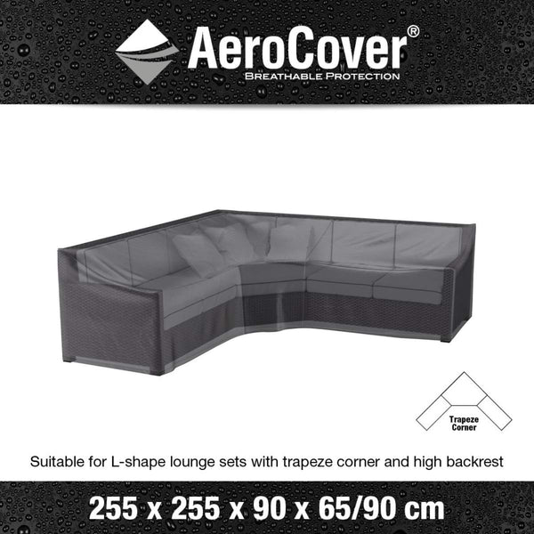 beau monde Beau&Co Outdoor Seating Set Aerocover Trapeeze 255x255x90x65x90cm
