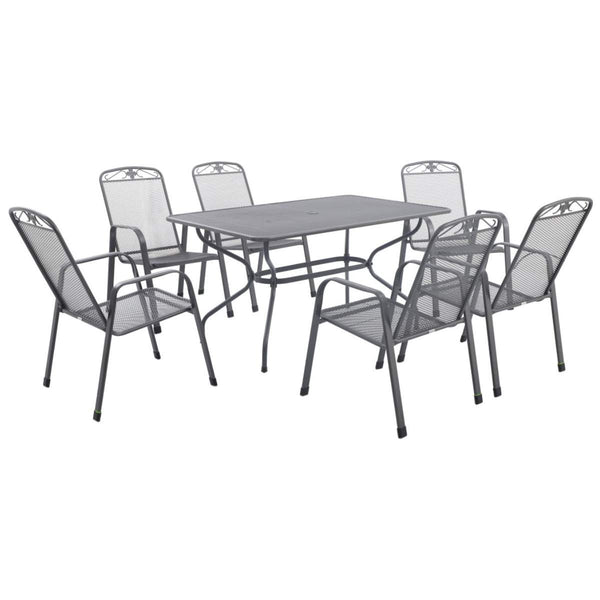 beau monde Beau&Co Savoy Rectangular 6 Seater Dining Set