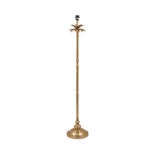 Beau Monde Beau&Co Sigurd Gold Metal Palm Tree Floor Lamp Base