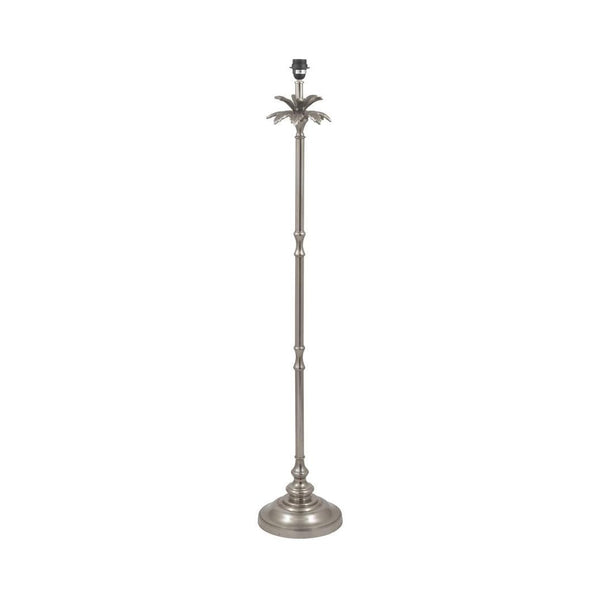 beau monde Beau&Co Sigurd Nickel Metal Palm Tree Floor Lamp Base