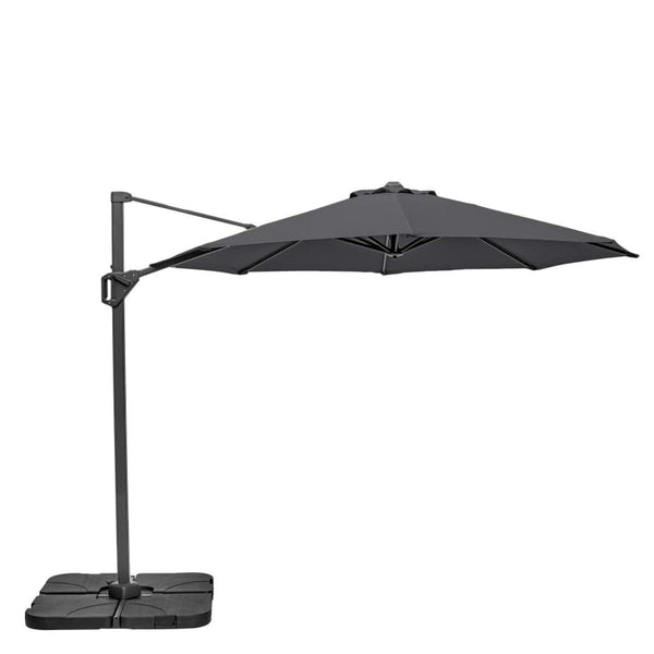 Beau Monde Beau&Co Voyager T1 3m Round Anthracite Free Arm Parasol