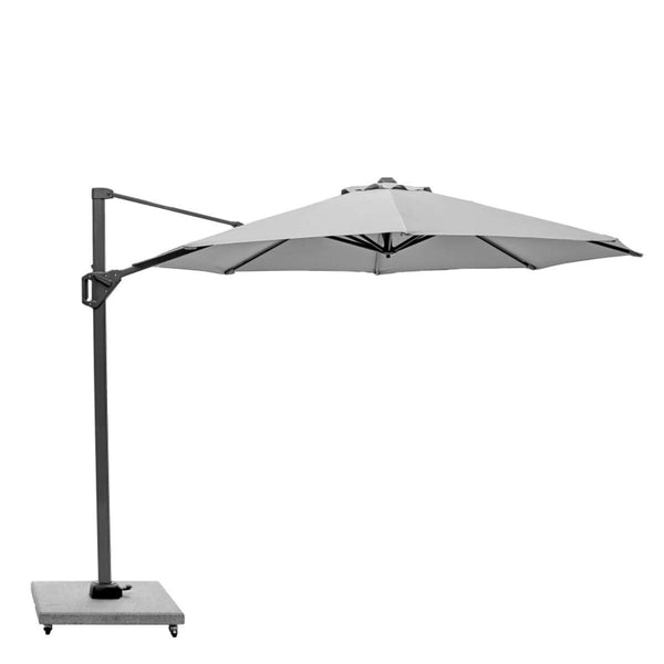 Beau Monde Beau&Co Voyager T1 3m Round Luna Grey Free Arm Parasol