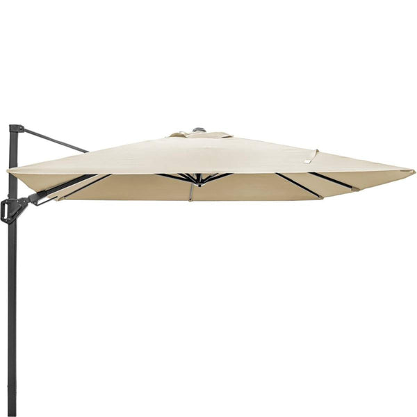 Beau Monde Beau&Co Voyager T2 2.7m Square Champagne Free Arm Parasol