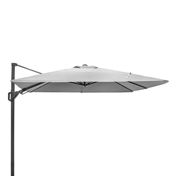 Beau Monde Beau&Co Voyager T2 2.7m Square Luna Grey Free Arm Parasol