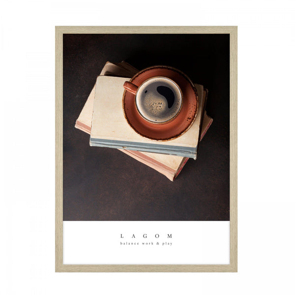 Beau Monde Art Marketing ‘Lagom’ Framed Wall Art
