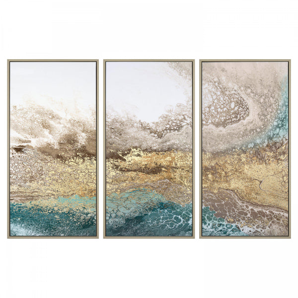 Beau Monde Art Marketing ‘Serene’ Wall Art Triptych