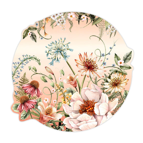 beau monde Avalana Blush Blooms Wall Decal