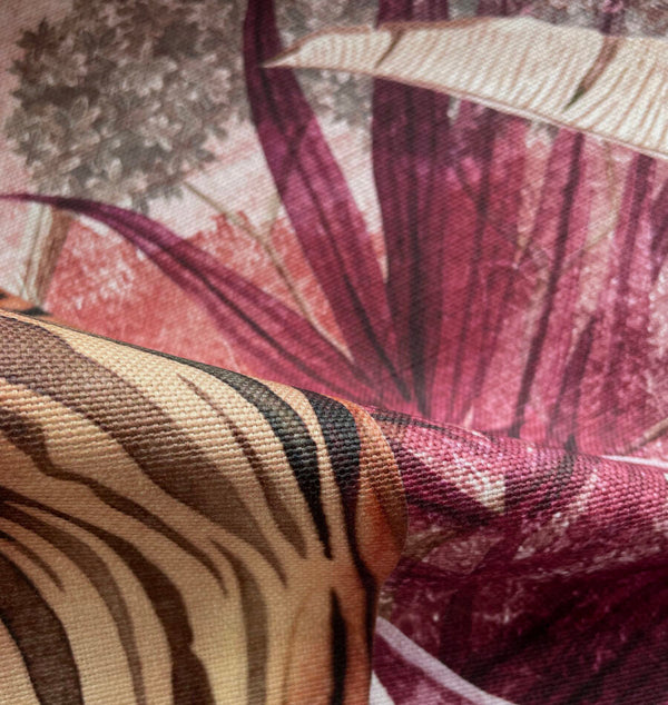 Beau Monde Avalana Caspian Oyster Linen Fabric