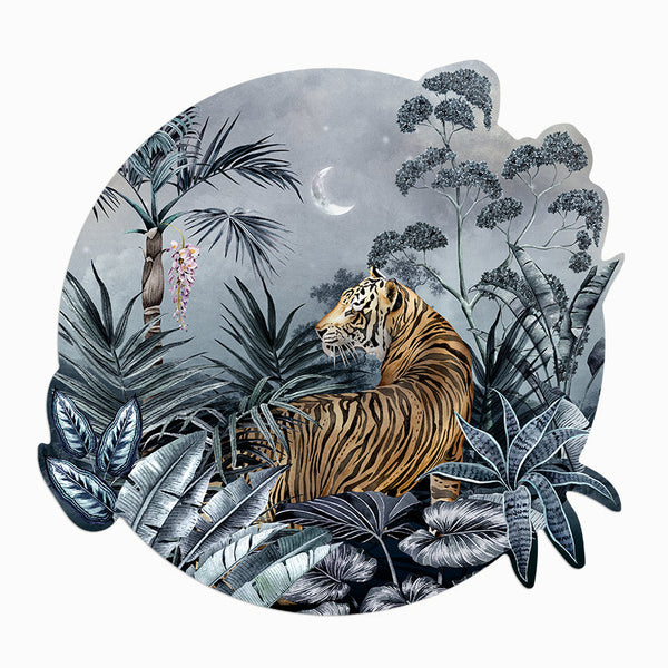 beau monde Avalana Caspian Tiger Wall Decal