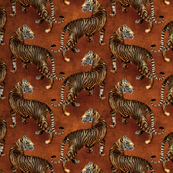 Beau Monde Avalana Copper Tigress Wallpaper