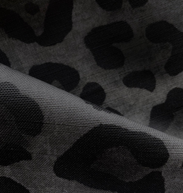 Beau Monde Avalana Jaguar Spot Oyster Linen Fabric