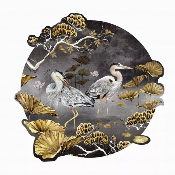 Beau Monde Avalana Midnight Orient Wall Decal