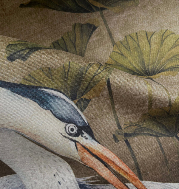 beau monde Avalana Orient Recycled Velvet Fabric