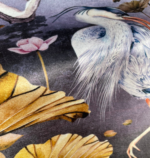 beau monde Avalana Orient Shimmer Velvet Fabric